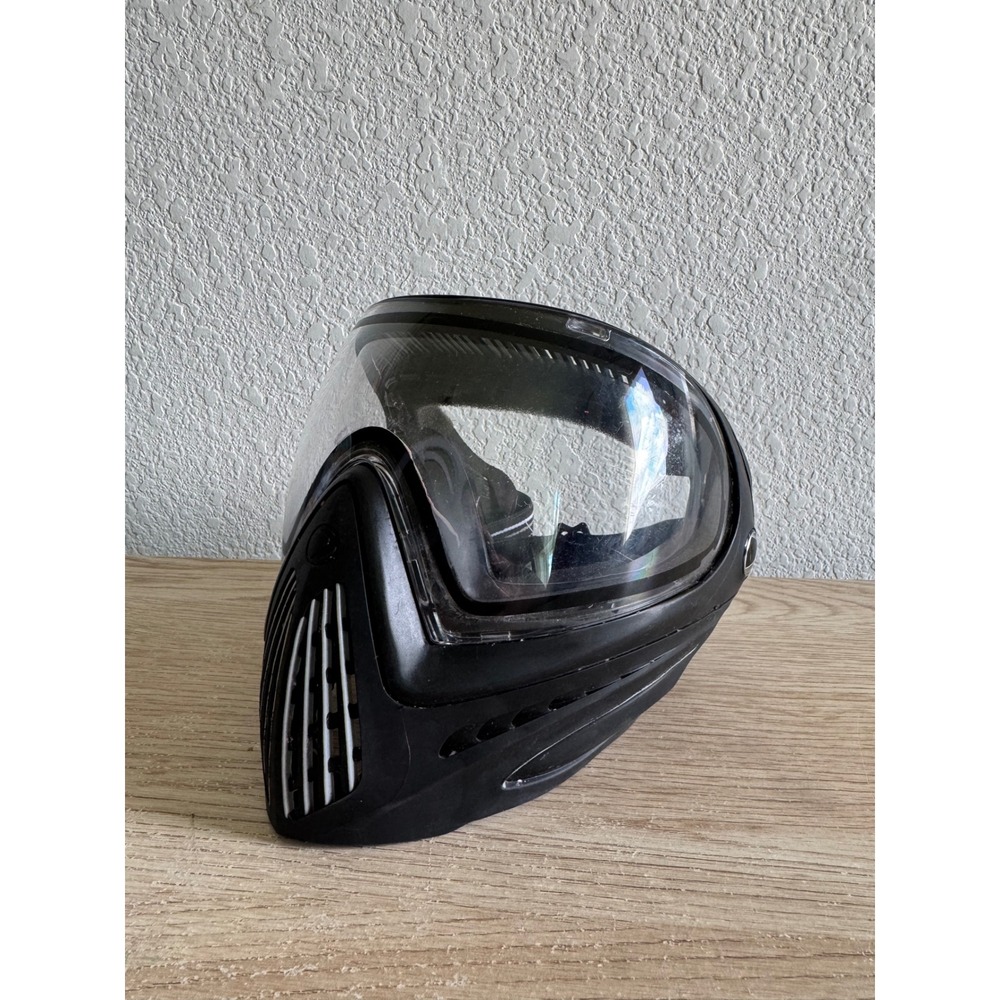 Dye Precision i3 Pro Paintball Mask Goggles Black Clear Lens Venting Protective